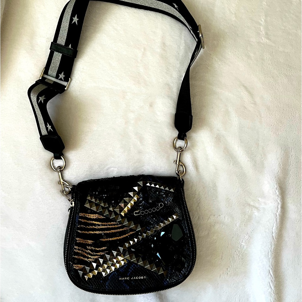 Blue and black Marc Jacob’s bag